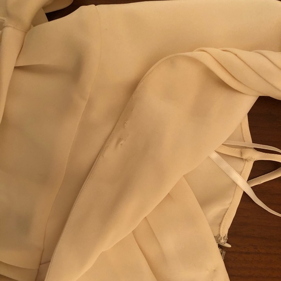 J Crew Ivory Wedding / Prom Dress - Picture 9 of 10